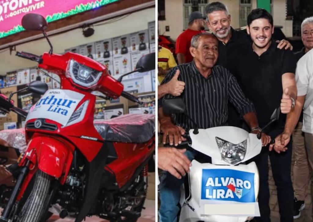 Arthur Lira e Filho Realizam Entrega de Motos em Alagoas: ‘Dividimos, eu e painho’ Arthur Lira e Filho Realizam Entrega de Motos em Alagoas: 'Dividimos, eu e painho'