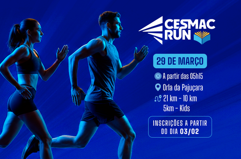 CESMAC Run: A Corrida que Vai Transformar Maceió em Março CESMAC Run: A Corrida que Vai Transformar Maceió em Março