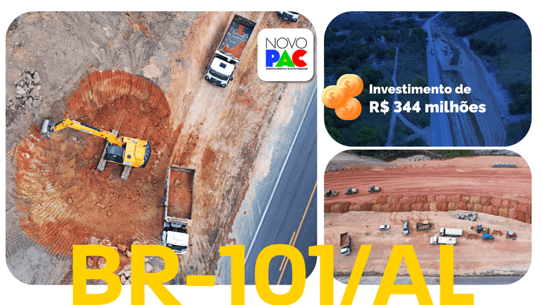 Duplicação da BR-101/AL em Andamento: Investimento e Avanços Significativos Duplicação da BR-101/AL em Andamento: Investimento e Avanços Significativos
