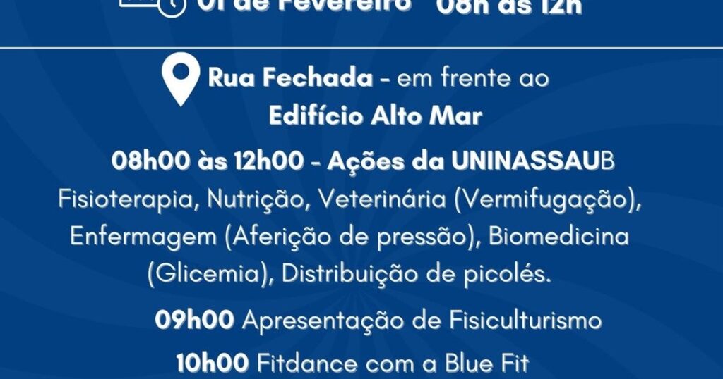 Fevereiro Começa com Atividades Gratuitas de Saúde e Esporte na Orla de Maceió Fevereiro Começa com Atividades Gratuitas de Saúde e Esporte na Orla de Maceió
