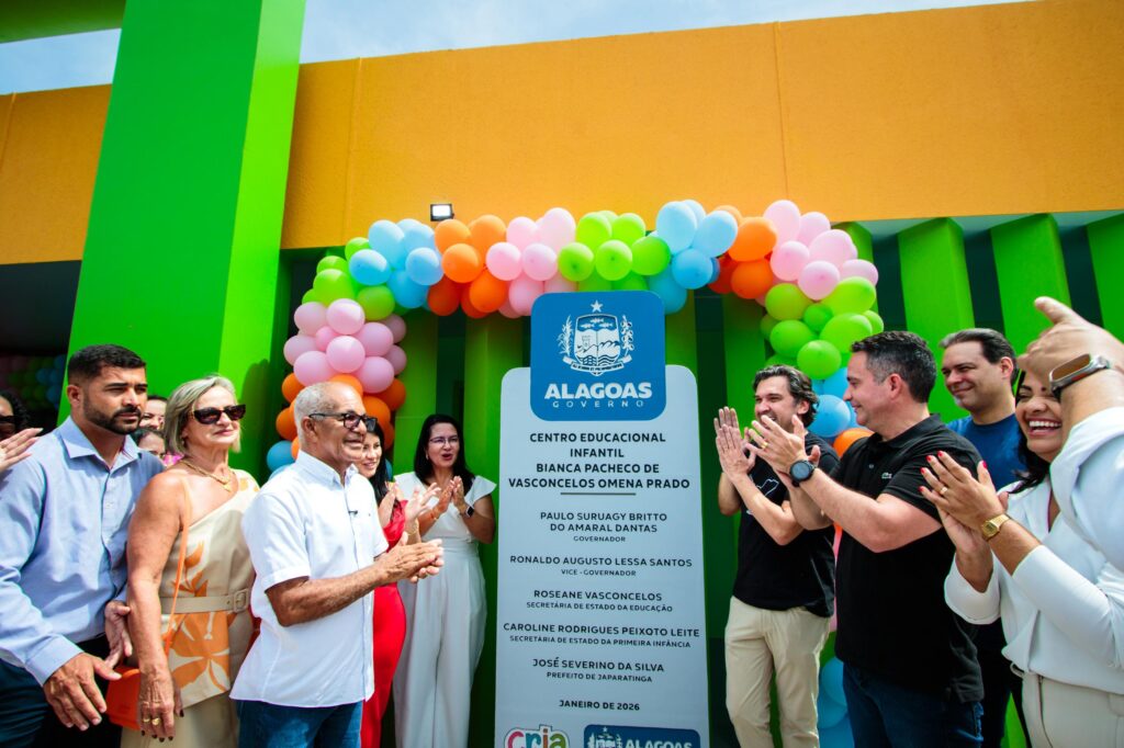Governo de Alagoas Inaugura 82ª Creche Cria em Japaratinga: Um Marco para a Educação Infantil Governo de Alagoas Inaugura 82ª Creche Cria em Japaratinga: Um Marco para a Educação Infantil