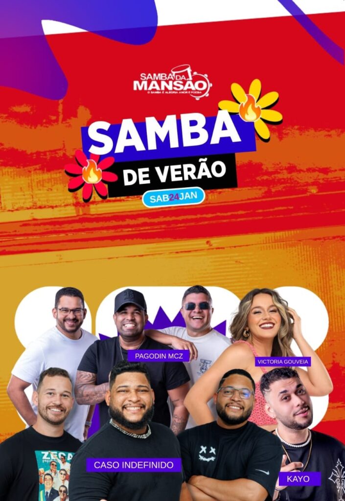 Samba de Verão e Ação Solidária: Um Encontro Musical Imperdível em Maceió Samba de Verão e Ação Solidária: Um Encontro Musical Imperdível em Maceió