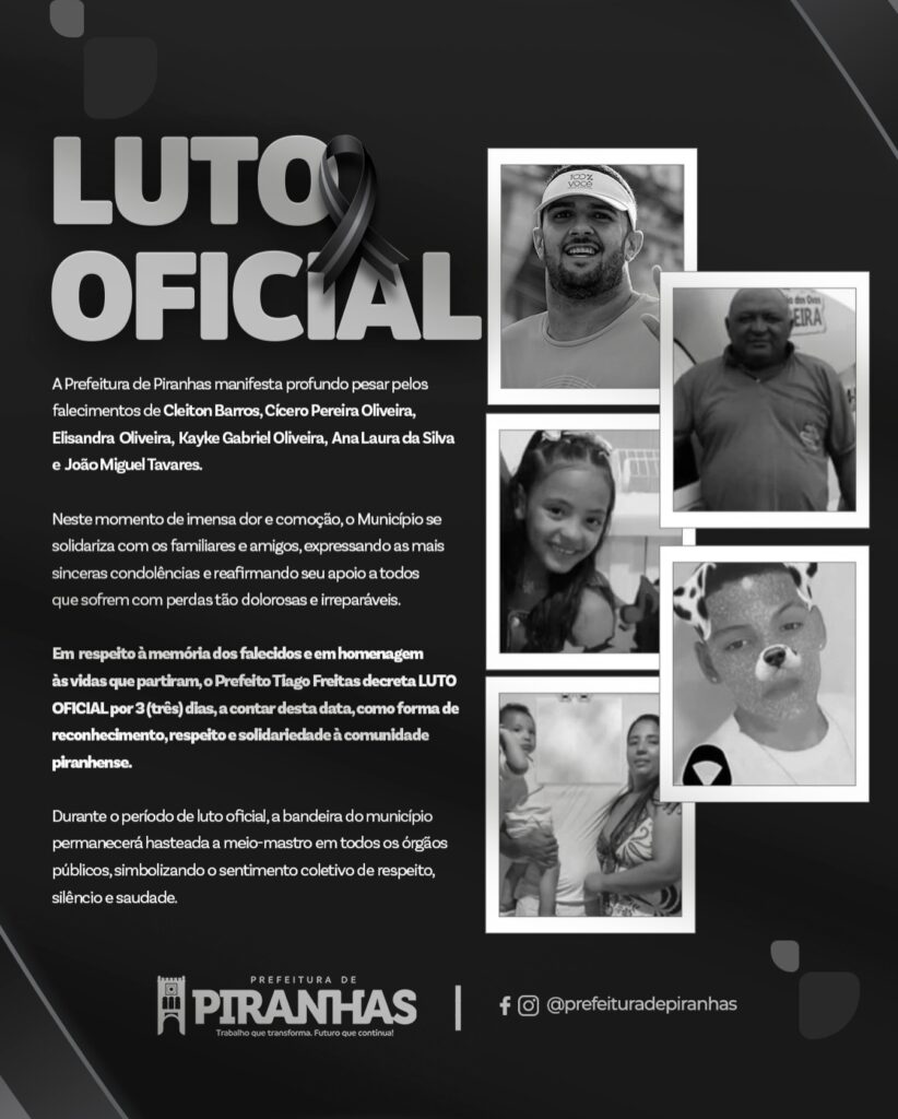 Velório de vítimas de acidente na AL 220 acontece em ginásio de esportes