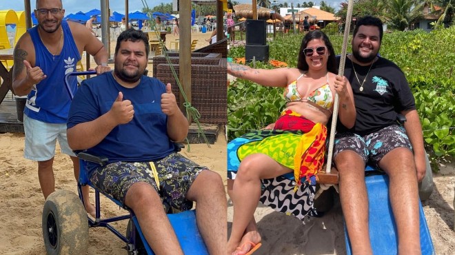 Cadeira Anfíbia: A Solução que Facilita o Acesso ao Mar em Pajuçara Cadeira Anfíbia: A Solução que Facilita o Acesso ao Mar em Pajuçara