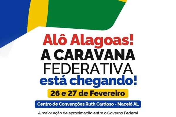 Inscrições Abertas para Caravana Federativa em Alagoas: Não Perca! Inscrições Abertas para Caravana Federativa em Alagoas: Não Perca!