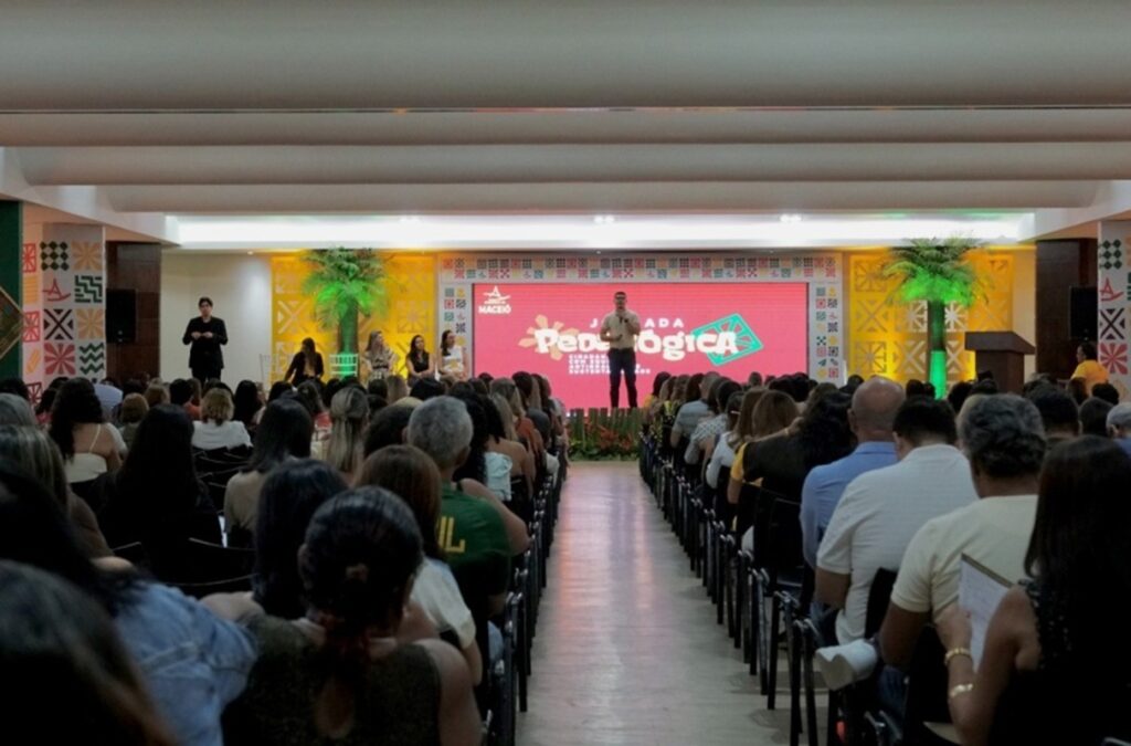 Mais de 2 Mil Educadores de Maceió Participam da Importante Jornada Pedagógica 2026