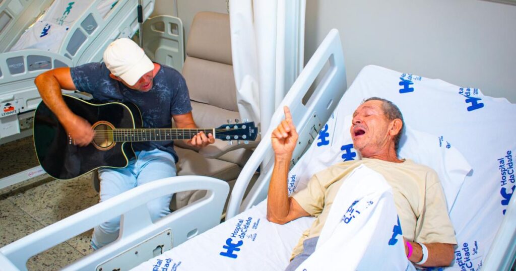 Música Como Terapia: Momentos Emocionantes no Hospital da Cidade em Maceió