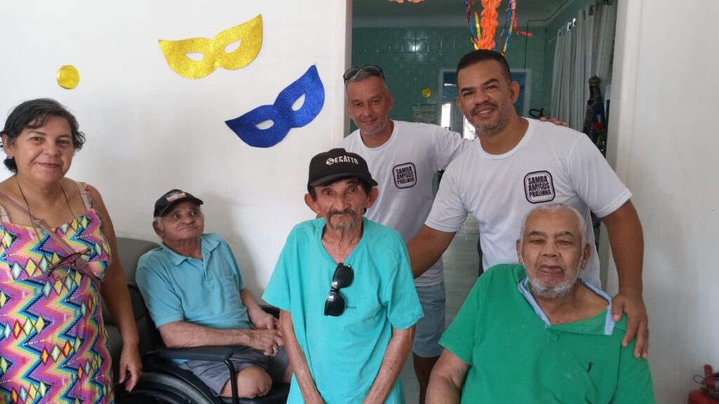 Samba Amigos da Pracinha: Música e Solidariedade em Abrigo de Idosos