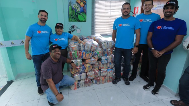Alagoas Sem Fome: 100ª Doação e 85,4 Toneladas de Alimentos Distribuídos Alagoas Sem Fome: 100ª Doação e 85,4 Toneladas de Alimentos Distribuídos