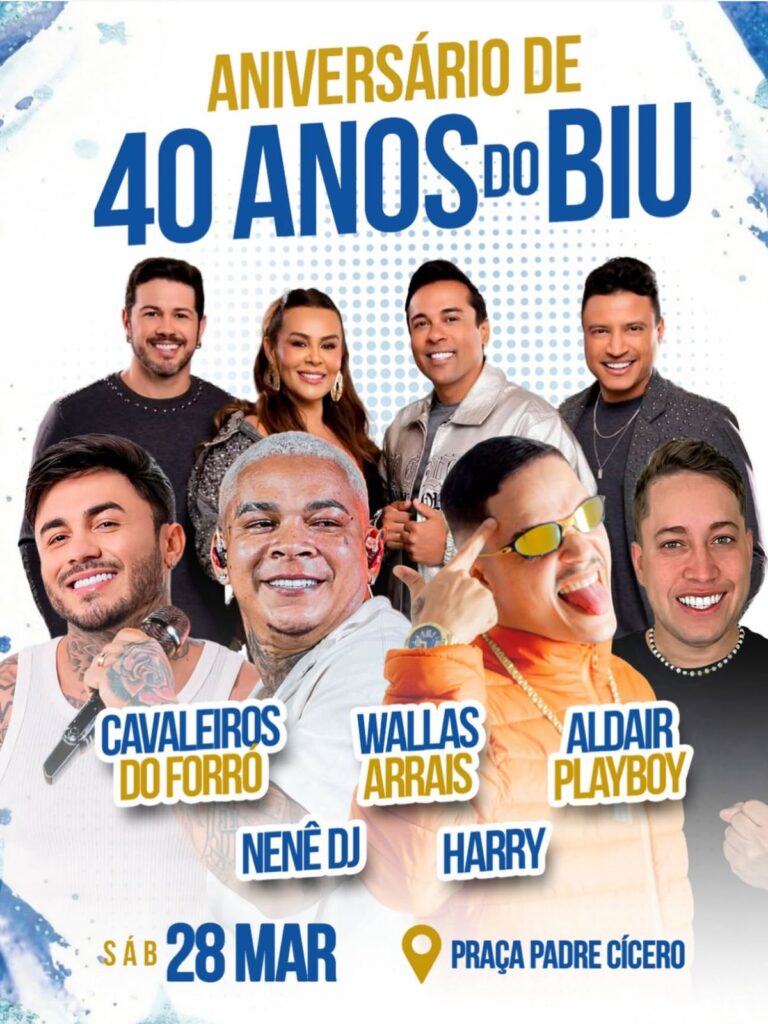 Benedito Bentes Comemora 40 Anos com Shows Gratuitos e Muitas Atrações