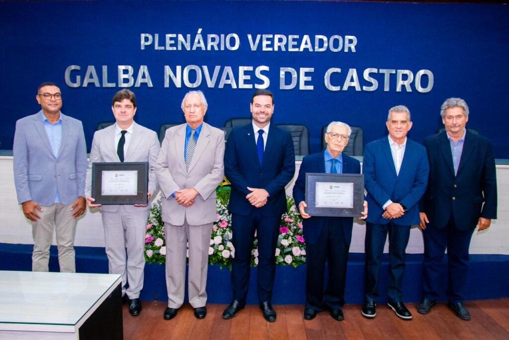 Câmara de Maceió Honra Empresários José Guido e James Thorp com Título de Cidadão Honorário