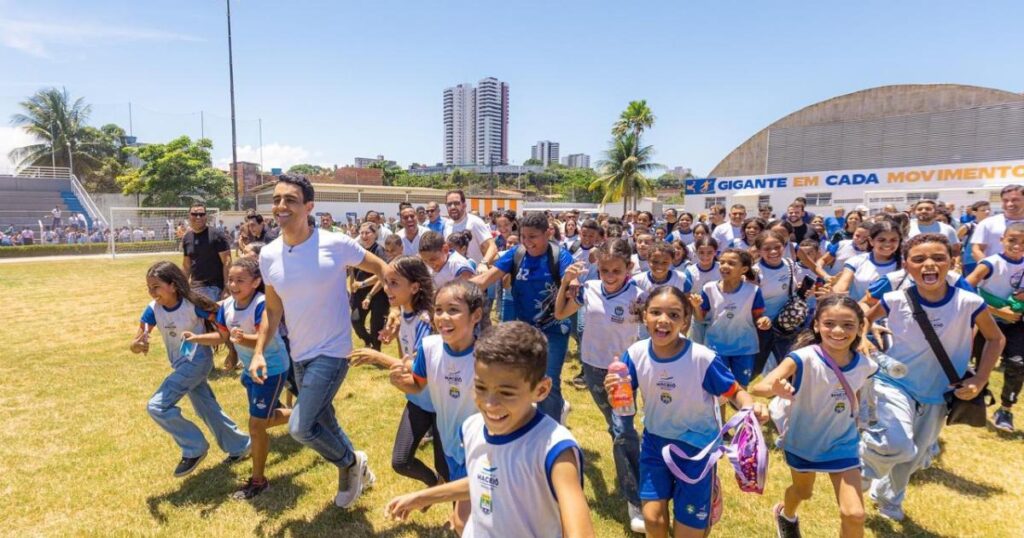 Gigantão é inaugurado em Maceió: um novo marco para a educação e o esporte Gigantão é inaugurado em Maceió: um novo marco para a educação e o esporte