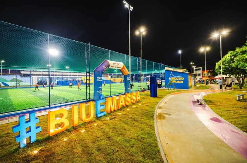 JHC Inaugura 34ª Areninha em Maceió e Revitaliza Espaço Abandonado JHC Inaugura 34ª Areninha em Maceió e Revitaliza Espaço Abandonado