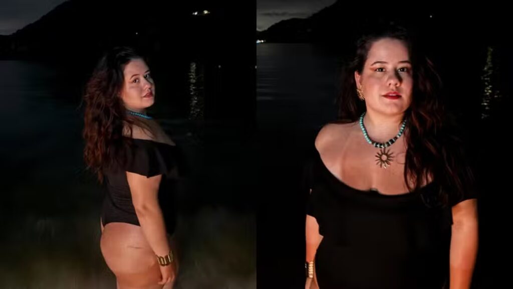 Karol Lannes, estrela de 'Avenida Brasil', compartilha momentos inesquecíveis em Ubatuba