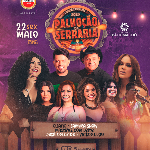 Palhoção da Serraria 2026: O Melhor do Forró no Pátio Maceió Palhoção da Serraria 2026: O Melhor do Forró no Pátio Maceió