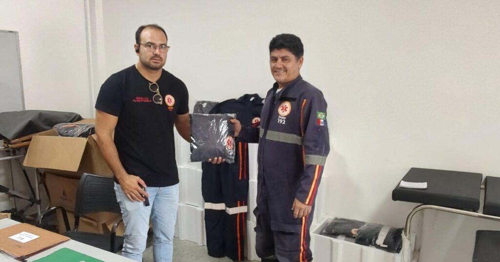 Samu Alagoas Implementa Entrega de Novos Macacões para Profissionais de Saúde