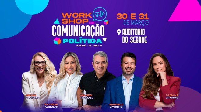 Workshop de Comunicação Política: Preparando Profissionais para as Eleições de 2026 Workshop de Comunicação Política: Preparando Profissionais para as Eleições de 2026