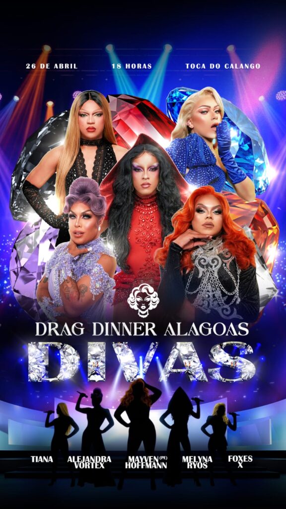 Drag Dinner Alagoas: Uma Celebração Glamourosa das Divas Pop em Maceió
