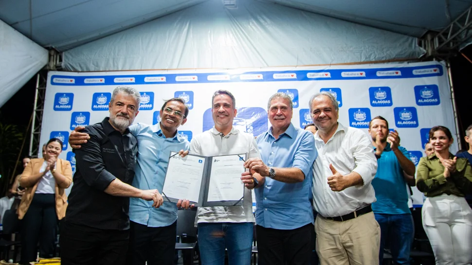 Governo de Alagoas Entrega Obras e Autoriza Relocação do Cisp em Messias Governo de Alagoas Entrega Obras e Autoriza Relocação do Cisp em Messias