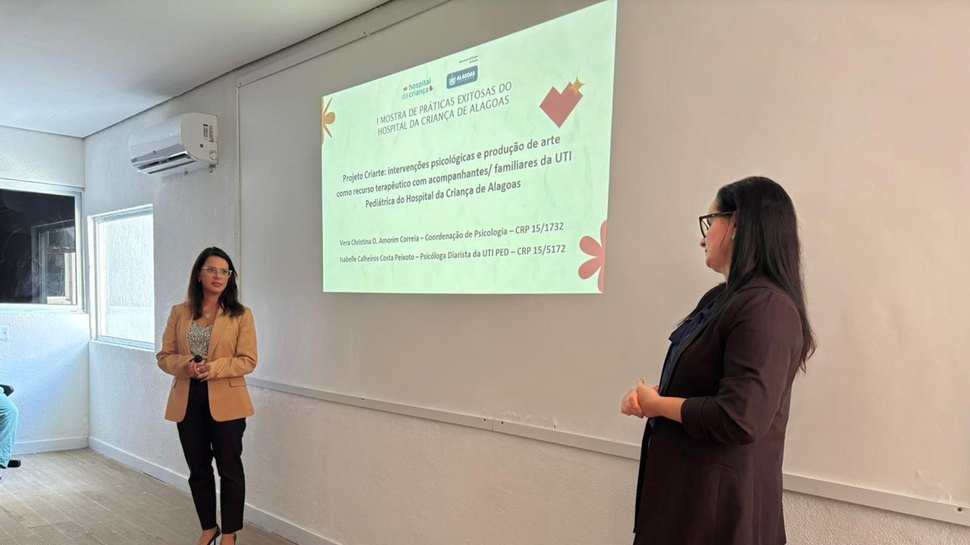 I Mostra de Práticas Exitosas do Hospital da Criança de Alagoas: Inovação e Humanização na Saúde Infantil I Mostra de Práticas Exitosas do Hospital da Criança de Alagoas: Inovação e Humanização na Saúde Inf