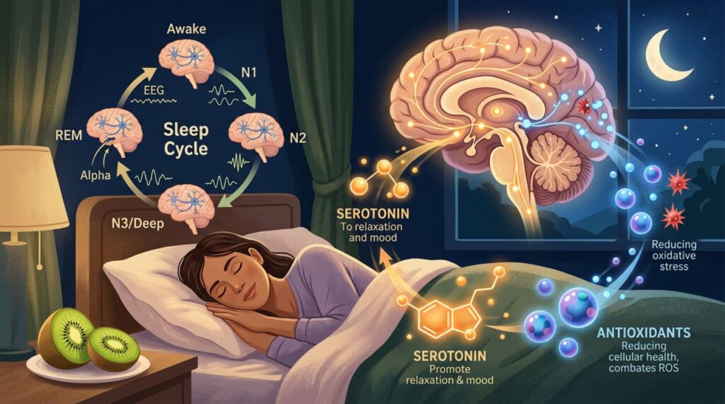Kiwi: O Segredo Para Um Sono Tranquilo e uma Saúde Intestinal Melhor Kiwi: O Segredo Para Um Sono Tranquilo e uma Saúde Intestinal Melhor