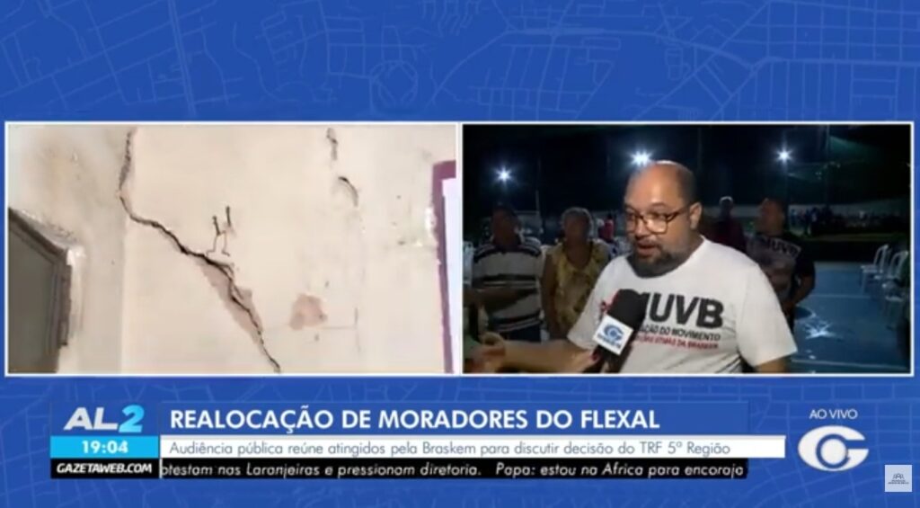 Moradores dos Flexais Exigem Realocação e Indenizações em Audiência Pública em Maceió