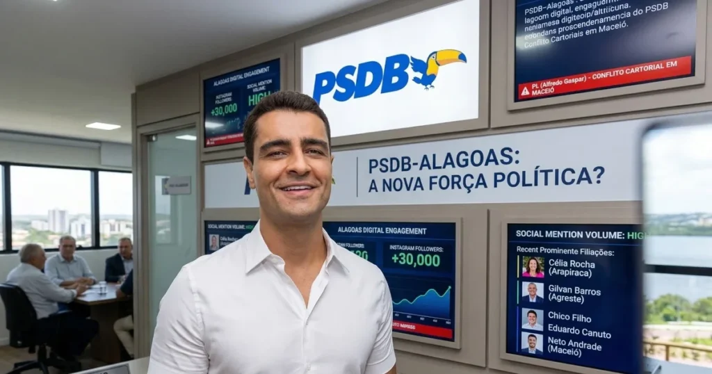 PSDB de JHC: De Nanismo Político a Vitrine Digital, Mas com Desafios à Vista