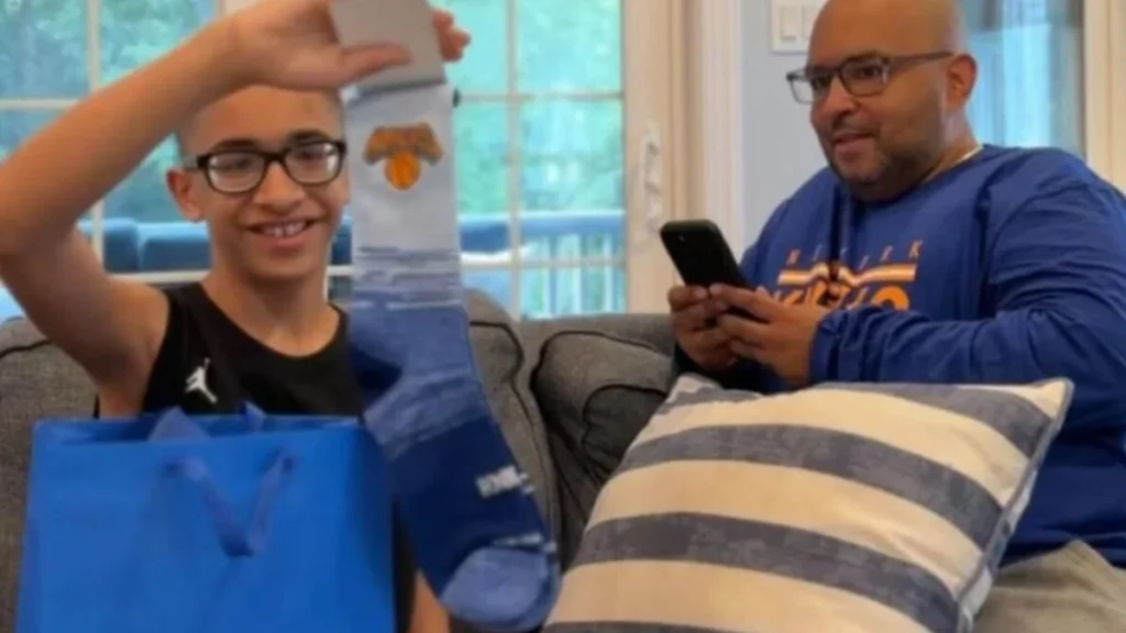 Mãe Surpreende Filho com Bilhete de 1.500 Euros para Jogo Histórico dos Knicks