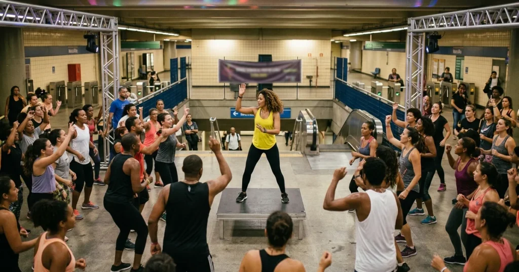 MetrôRio Transforma Estação em Festa Pré-Shakira com Pulseira de Acesso ao Megashow