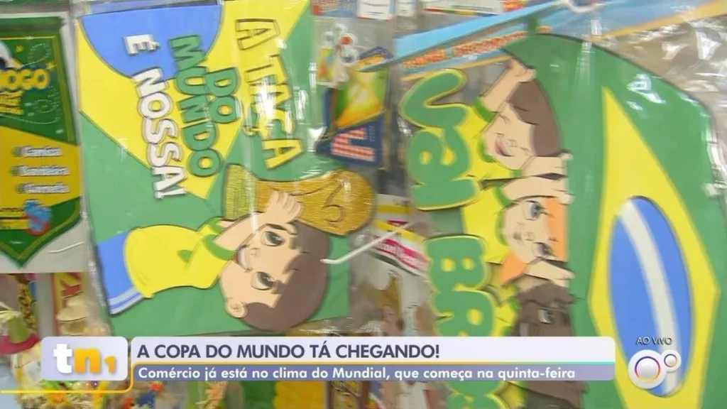 Comércio de Jundiaí aposta em produtos temáticos para Copa do Mundo 2024