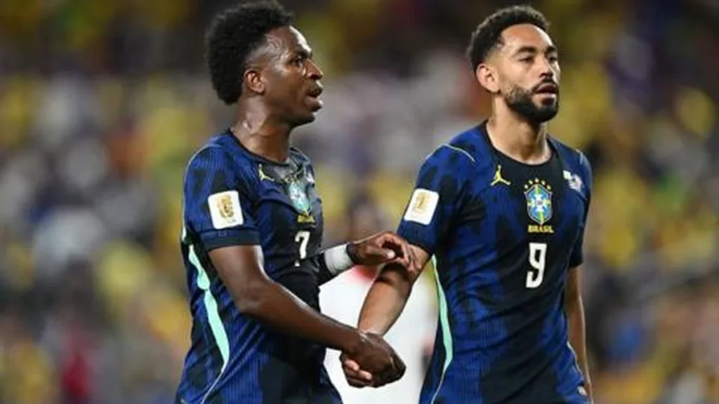 Brasil vence Haiti por 3 a 0 com dois gols de Matheus Cunha e lidera Grupo C