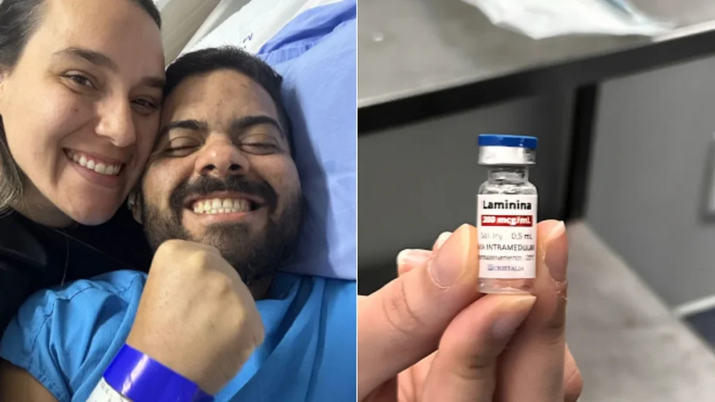 Alagoas registra primeiro tratamento com Polilaminina para regeneração neural em paciente paraplégico Alagoas registra primeiro tratamento com Polilaminina para regeneração neural em paciente paraplégic