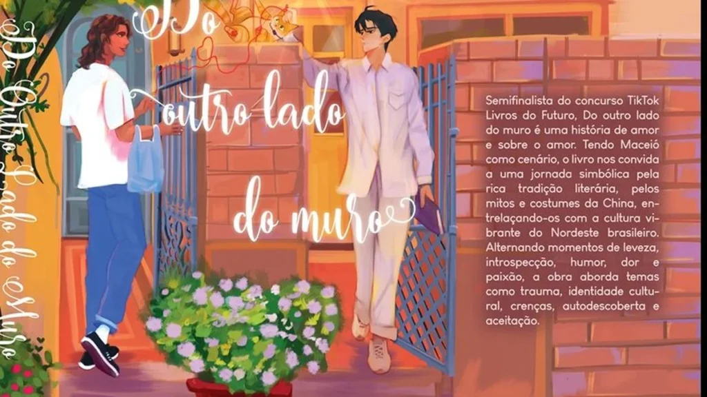 Ambientado em Maceió, romance LGBT conecta cultura chinesa e nordestina com sensibilidade Ambientado em Maceió, romance LGBT conecta cultura chinesa e nordestina com sensibilidade