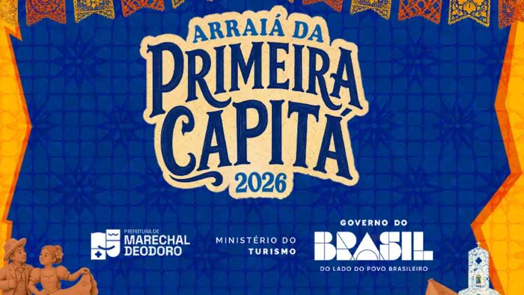 Arraiá da Primeira Capitá 2026: Confira a programação oficial do São João em Marechal Deodoro