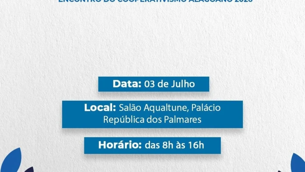 Encoopal 2026: Alagoas Fortalece Cooperativismo com Evento Estratégico