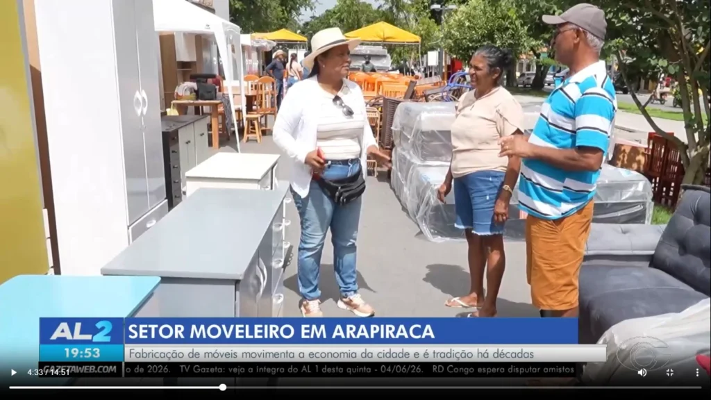 Polo Moveleiro de Arapiraca Impulsiona Economia do Agreste com R$ 1 Milhão Mensal