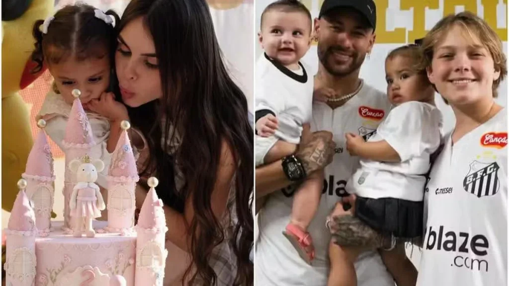 Detalhes da Festa da Filha de Neymar Revelam Boa Relação Entre Amanda Kimberlly e Davi Lucca