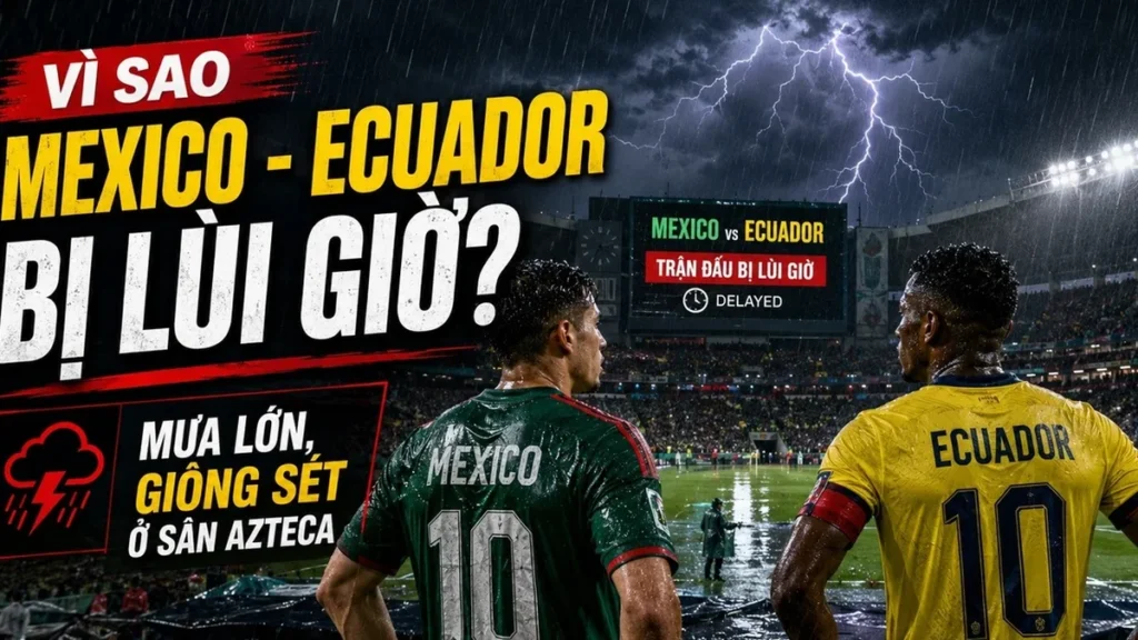 Por que o jogo México x Equador na Copa do Mundo de 2026 foi adiado? Entenda os motivos