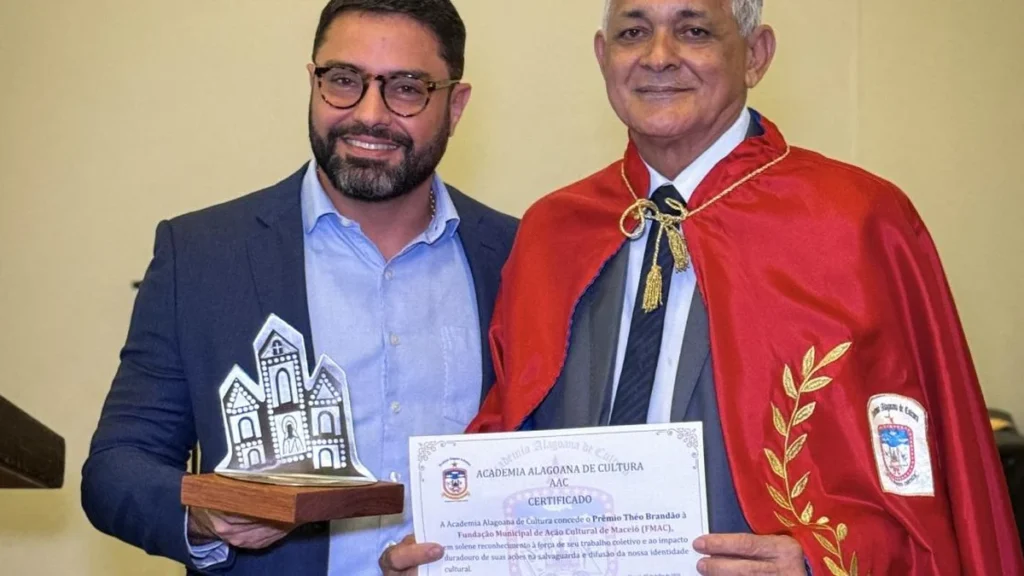 FMAC é homenageada com Prêmio Théo Brandão por seu impacto na cultura alagoana