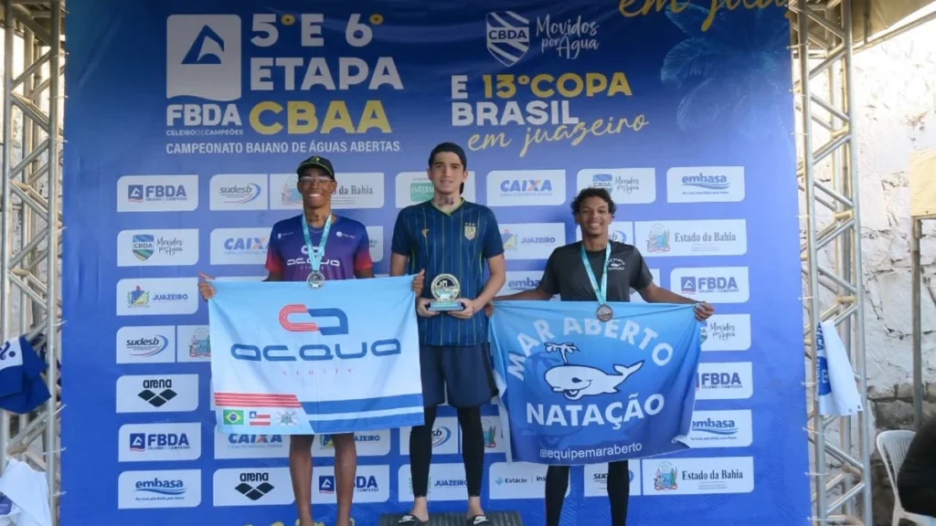 Felipe Knowles Brilha na Copa Brasil de Águas Abertas com Vitória na Bahia